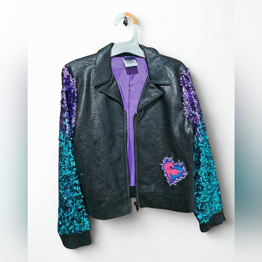 Disney Desendants 3 Sequin Embellished Black Jacket